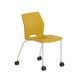 SILLA POLIPROPILENO RUEDAS SLIM-R